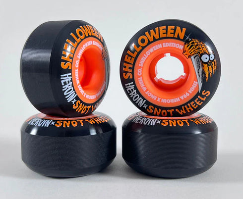 Snot - Shelloween Boogerthane Black/Orange 99a Wheels (55mm)